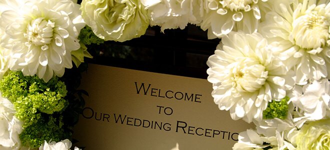 結婚式での迎賓