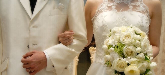 結婚式での入場