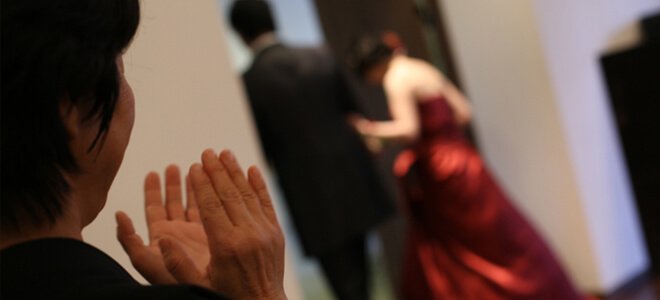 結婚式での退場
